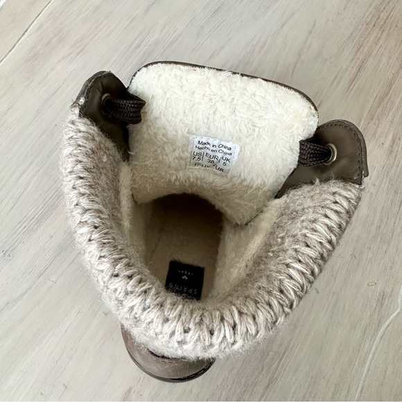 Call It Spring Brown Sweater Booties - Size 7.5 - Picture 4 of 5